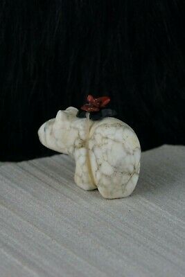 Bear Zuni Fetish Carving - Michael Mahooty - High Lonesome Trading