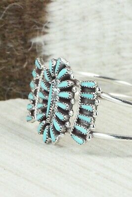 Turquoise & Sterling Silver Bracelet - Judy Wallace