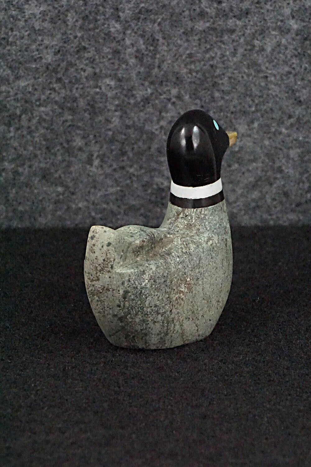 Duck Zuni Fetish Carving - Justin Natewa
