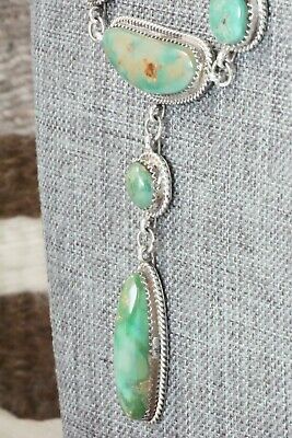 Turquoise & Sterling Silver Necklace - Mark Barney