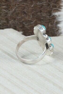 Turquoise & Sterling Silver Ring - Priscilla Reeder - Ring 8