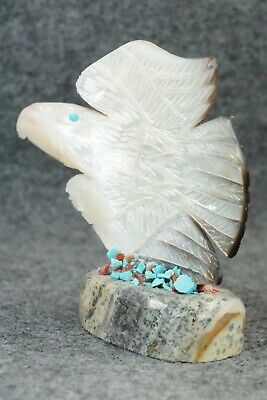 Eagle Zuni Fetish Carving - Michael Laweka