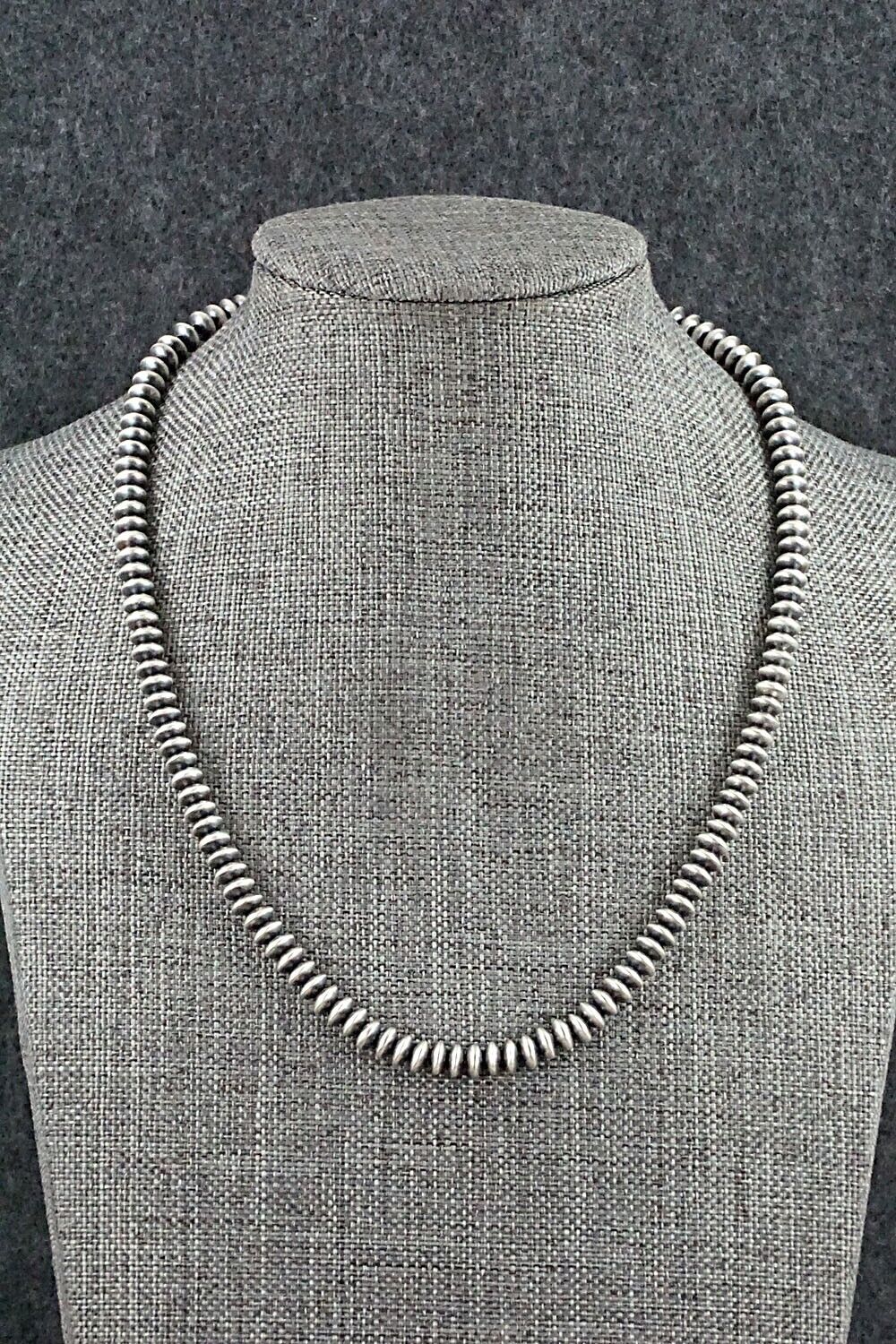 Sterling Silver Navajo Pearl Necklace - Jan Mariano