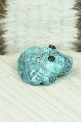 Frog Zuni Fetish Carving - Reynold Lunasee