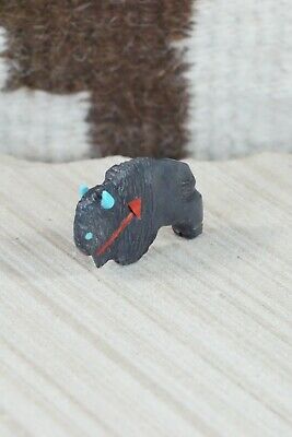 Buffalo Zuni Fetish Carving - Kevin Quam