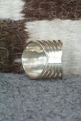 White Buffalo & Sterling Silver Ring - Andrew Enrico - Size 6.25