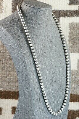 Navajo Sterling Silver Pearl Necklace - Jan Mariano