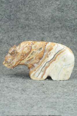 Bear Zuni Fetish Carving - Reynold Lunasee