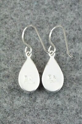 Turquoise & Sterling Silver Earrings - Evelyn Abeita