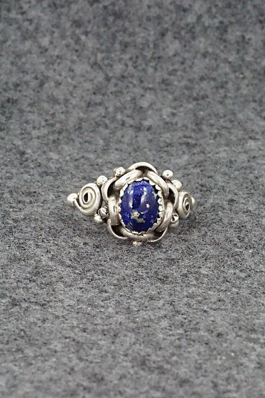 Lapis & Sterling Silver Ring - Maritta Martinez - Size 7.25