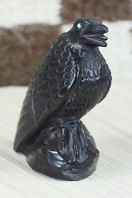 Crow Zuni Fetish Carving - Derrick Kaamasee