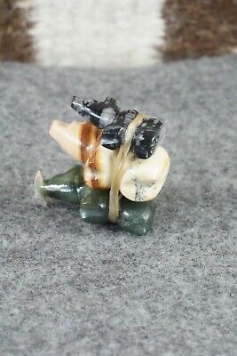 Bear Zuni Fetish Carving - Jeff Eriacho