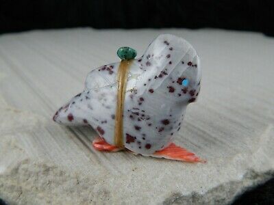 Bird Zuni Fetish Carving - Daphie Quam - High Lonesome Trading