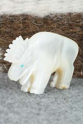 Moose Zuni Fetish Carving - Andres Quandelacy