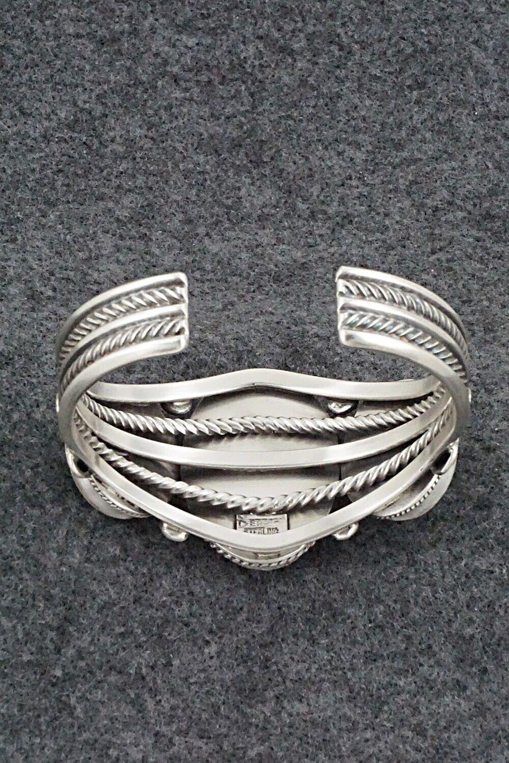 Turquoise & Sterling Silver Bracelet - Derrick Gordon