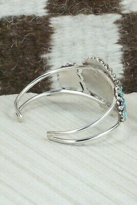 Turquoise & Sterling Silver Bracelet - Judy Wallace