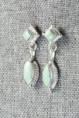 Turquoise & Sterling Silver Earrings - Bucky Belin
