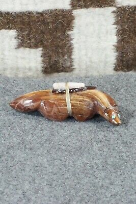 Badger Zuni Fetish Carving - Delvin Leekya