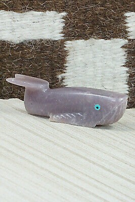 Whale Zuni Fetish Carving - Alex Tsethlikai