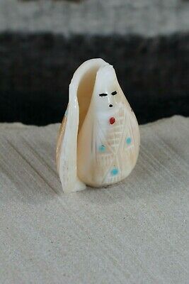 Corn Maiden Zuni Fetish Carving - Kevin Quam - High Lonesome Trading