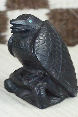 Crow Zuni Fetish Carving - Derrick Kaamasee