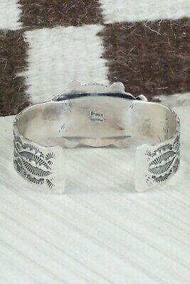 Turquoise & Sterling Silver Bracelet - Garrett Hale - High Lonesome Trading