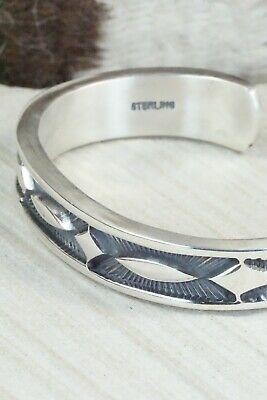 Sterling Silver Bracelet - Jerrold Tahe - High Lonesome Trading