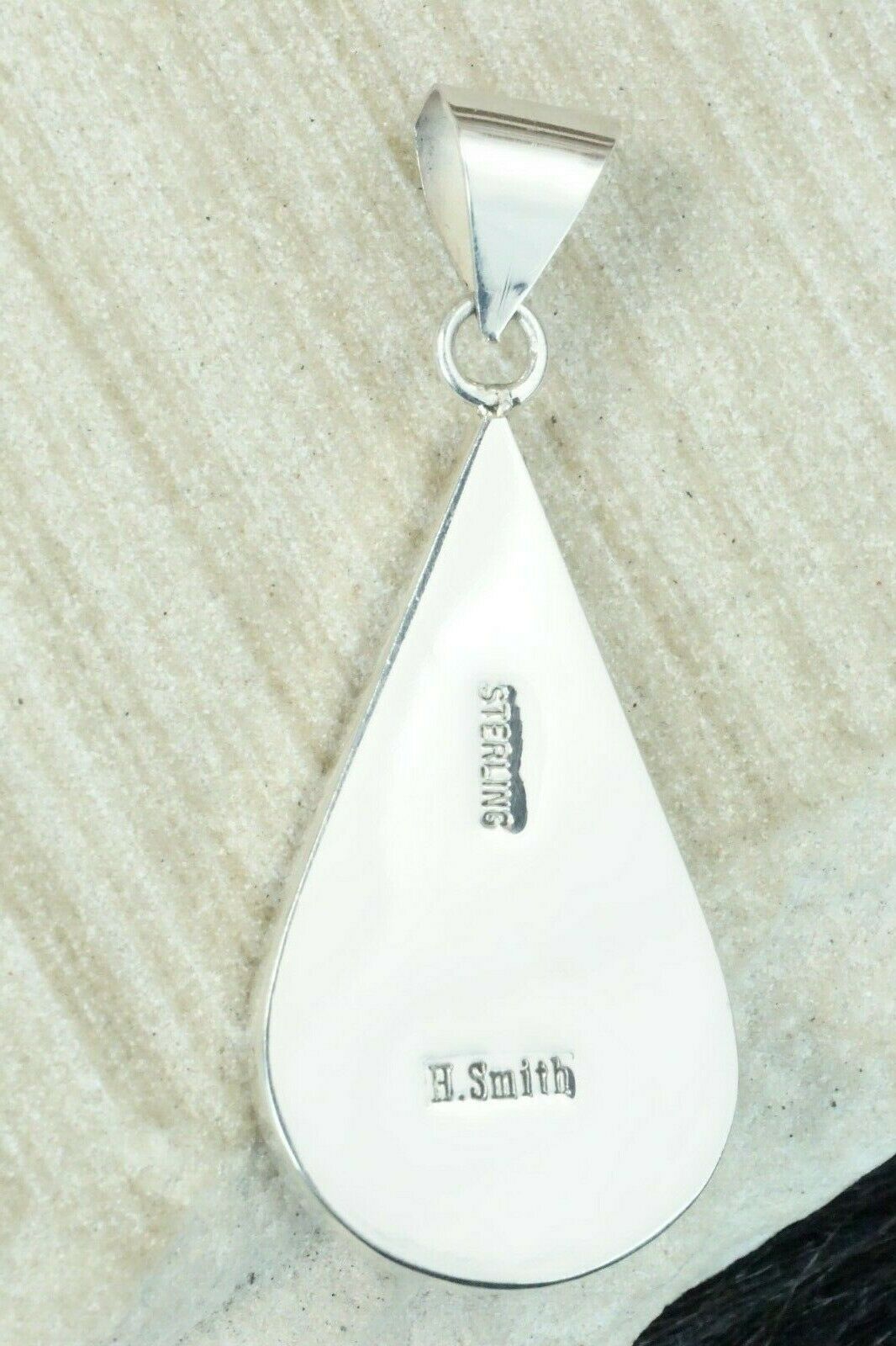 Spiny Oyster & Sterling Silver Pendant - Harold Smith