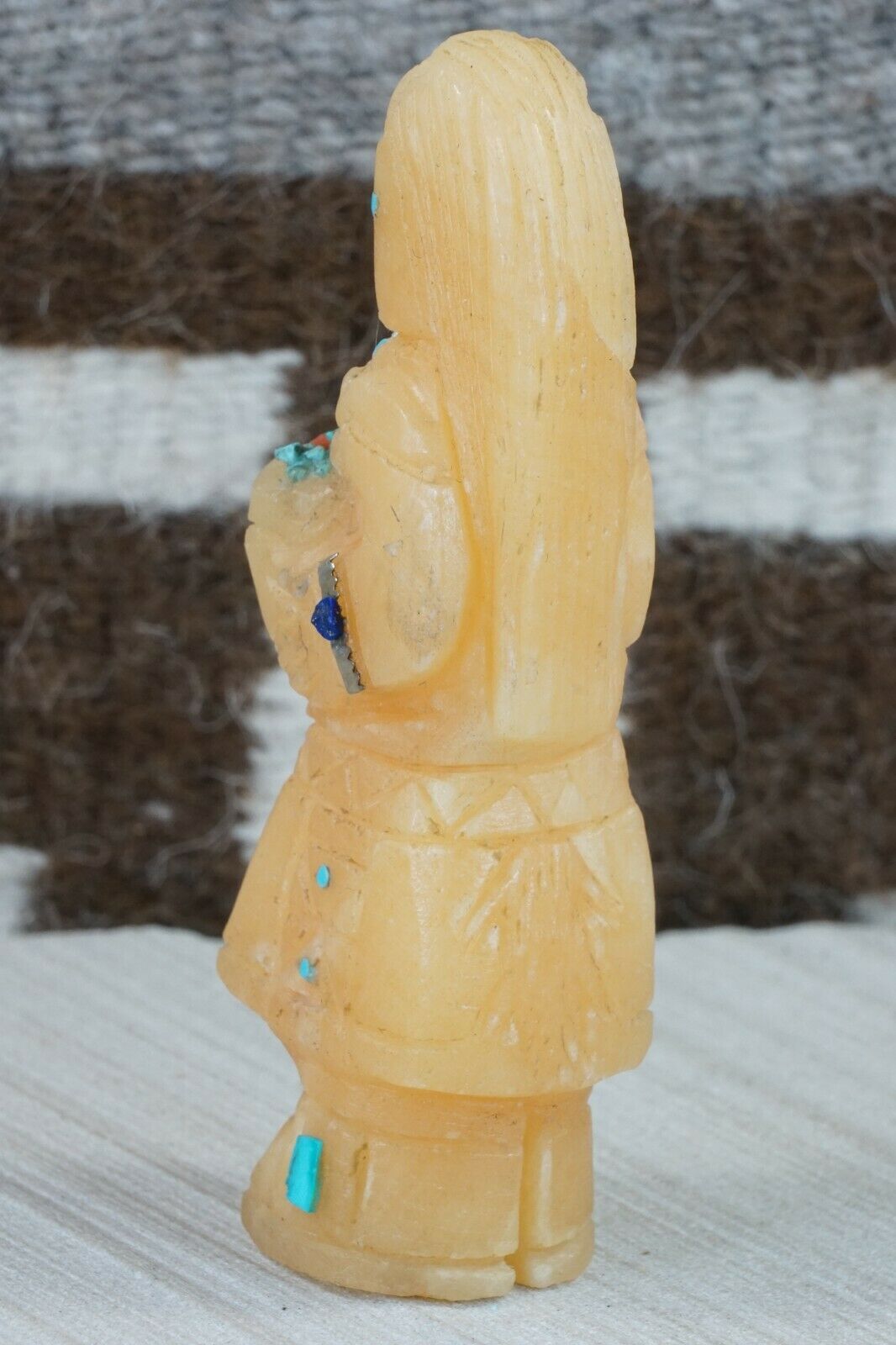 Ola Maiden Zuni Fetish Carving - Jon Quam