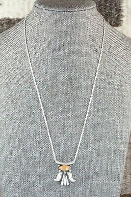 Spiny Oyster & Sterling Silver Necklace - Sharon McCarthy
