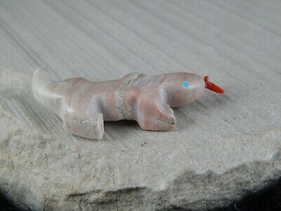 Snake Zuni Fetish Carving - Cameron Nastacio - High Lonesome Trading