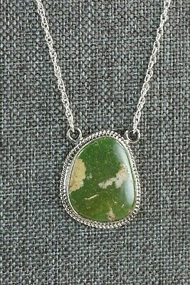 Navajo Turquoise & Sterling Silver Necklace - Annie Spencer