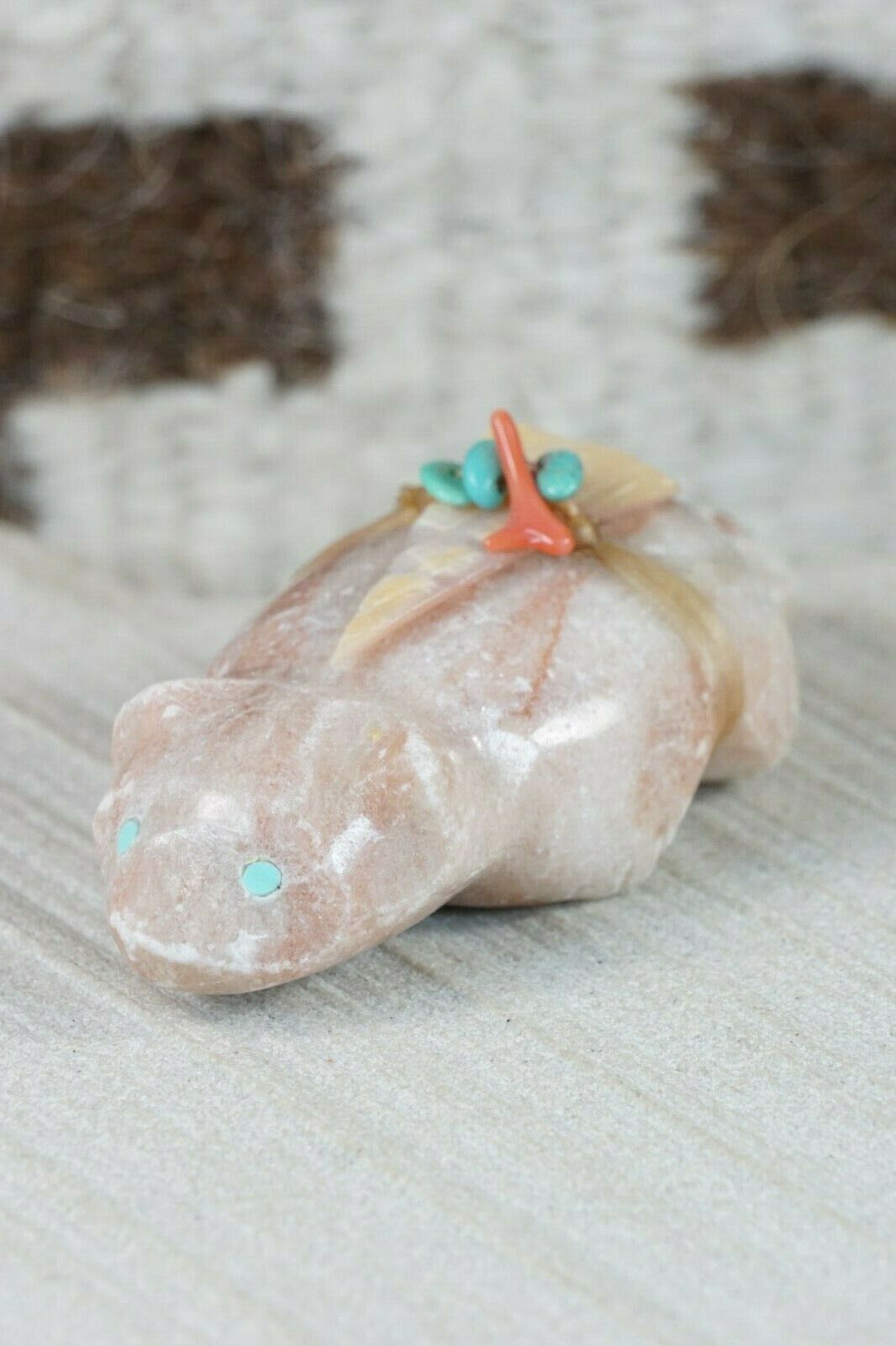 Badger Zuni Fetish Carving - Lena Boone - High Lonesome Trading