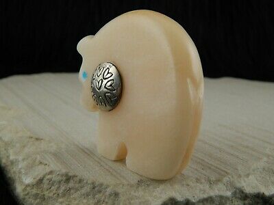Bear Zuni Fetish Carving- Robert Kionut - High Lonesome Trading