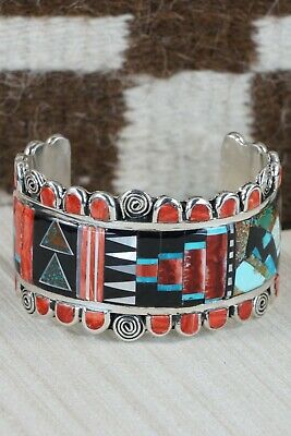 Zuni Multi Stone & Sterling Silver Bracelet - Jason Bobelu