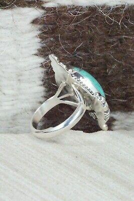 Turquoise & Sterling Silver Ring - Daniel Benally - Size 6.5 - High Lonesome Trading