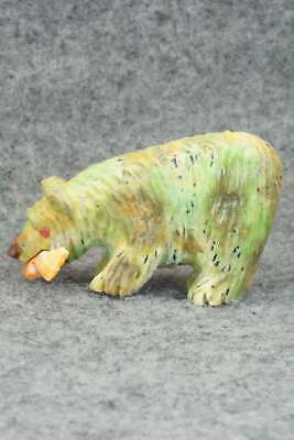 Bear Zuni Fetish Carving - Andres Quandelacy