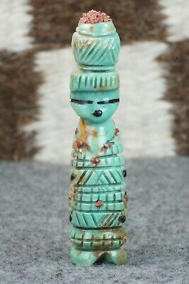 Corn Maiden Zuni Fetish Carving - Carl Etsate