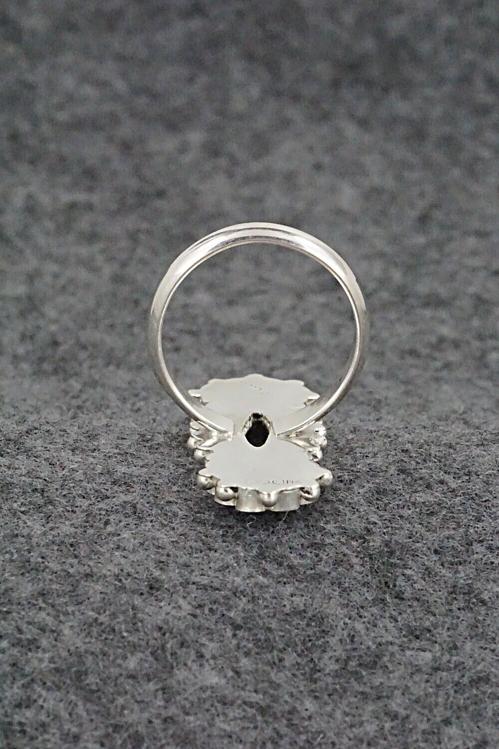 Turquoise & Sterling Silver Ring - Michelle Peina - Size 8