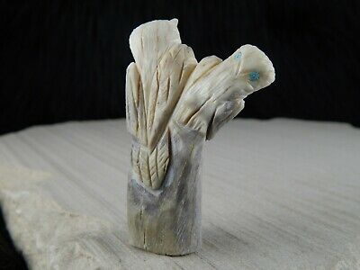 Owl - Zuni Fetish - Allison White - Zuni Owl Carving - Native American - High Lonesome Trading