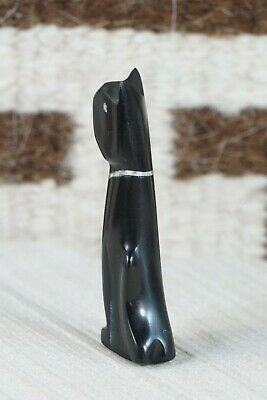Cat Zuni Fetish Carving - Kenny Chavez - High Lonesome Trading