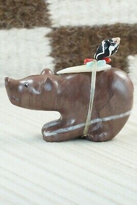 Bear Zuni Fetish Carving - Randy Lucio