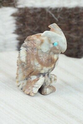 Owl Zuni Fetish Carving - Dana Malani