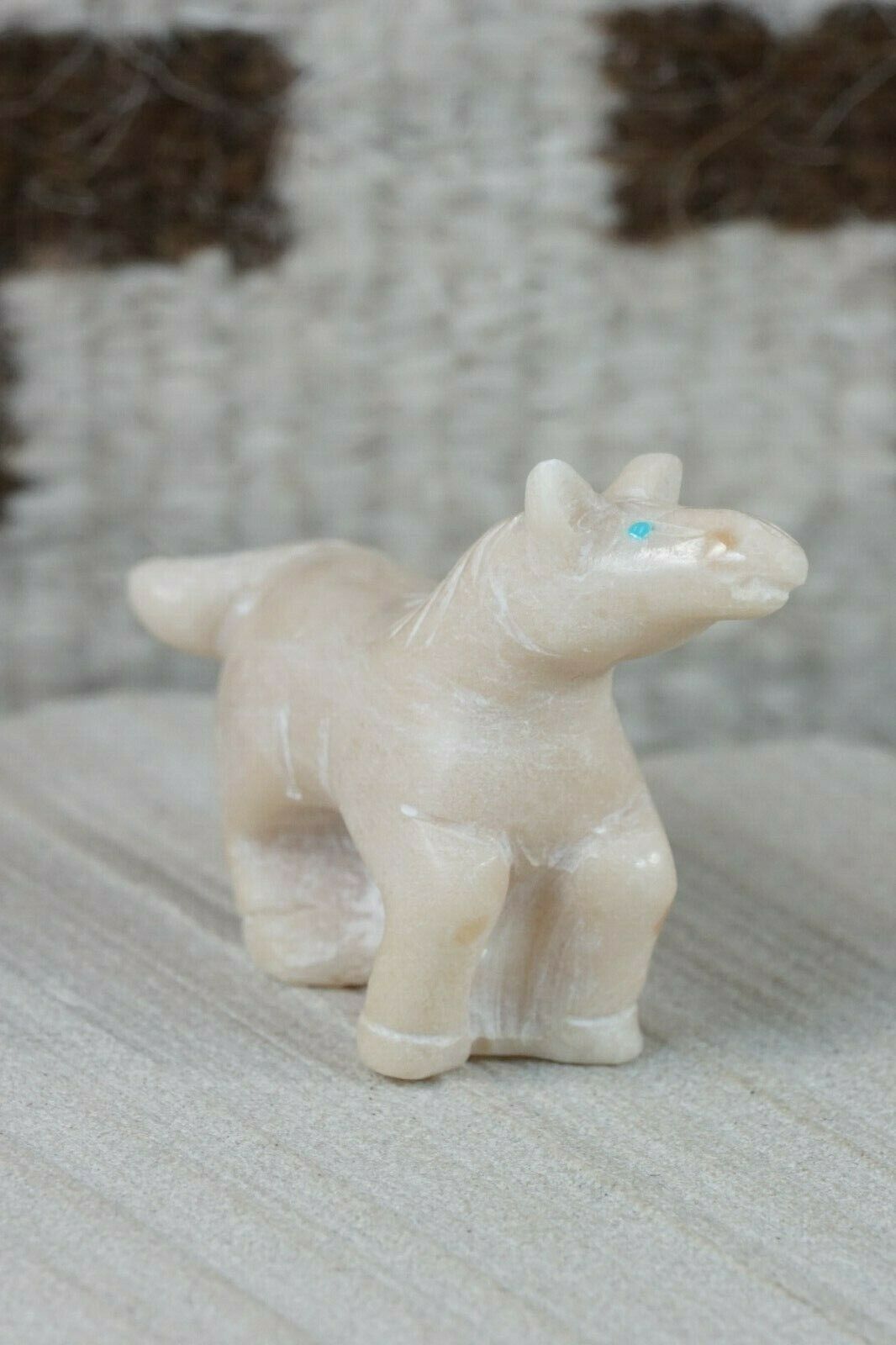 Horse Zuni Fetish Carving - Cody Nastacio - High Lonesome Trading