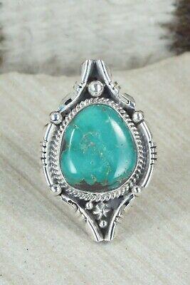 Turquoise & Sterling Silver Ring - Daniel Benally - Size 6.75 - High Lonesome Trading