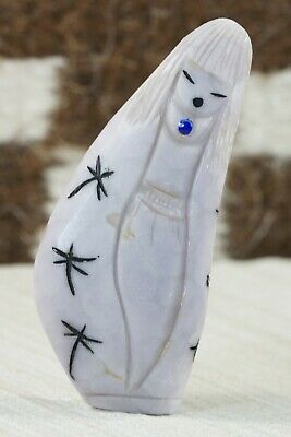 Corn Maiden Zuni Fetish Carving - Sandra Quandelacy