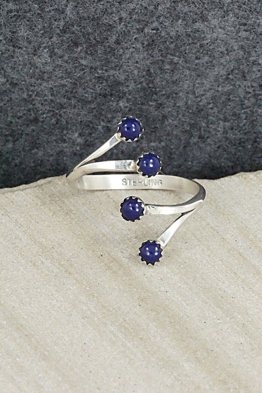 Lapis & Sterling Silver Ring - Harris Largo - Size 8.5