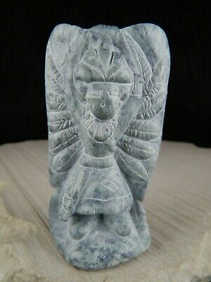 Eagle Dancer Zuni Fetish Carving - Narren Bowannie - High Lonesome Trading