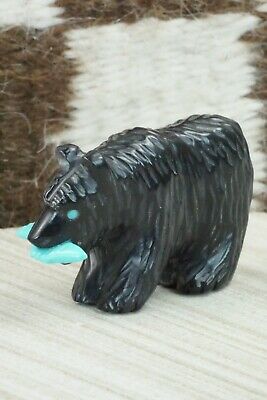 Bear Zuni Fetish Carving - Andres Quandelacy