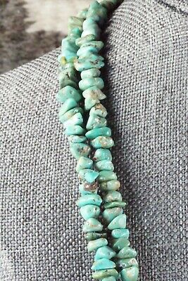 Turquoise & Sterling Silver Necklace - Navajo